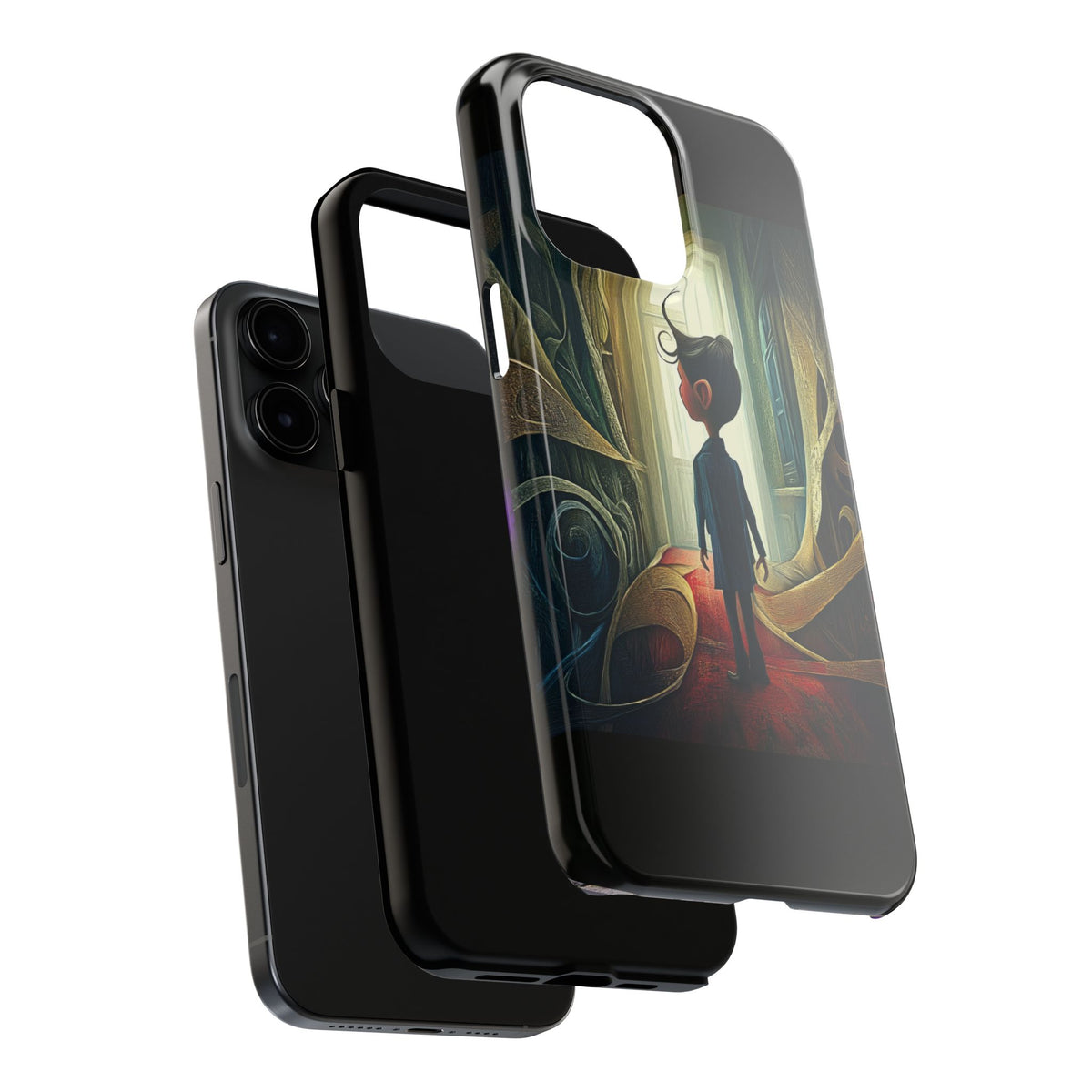 Fundas Premium MINUX para iPhone y Samsung Galaxy - Silent Corridor
