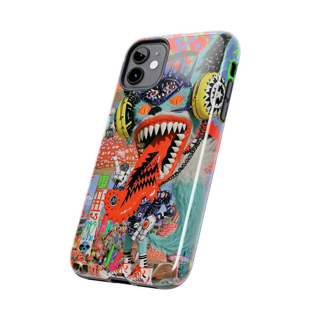 Fundas Premium MINUX para iPhone y Samsung Galaxy - Electric Fox Machine