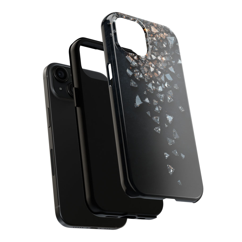 Funda premium  MINUX - Silver Shard Cascade