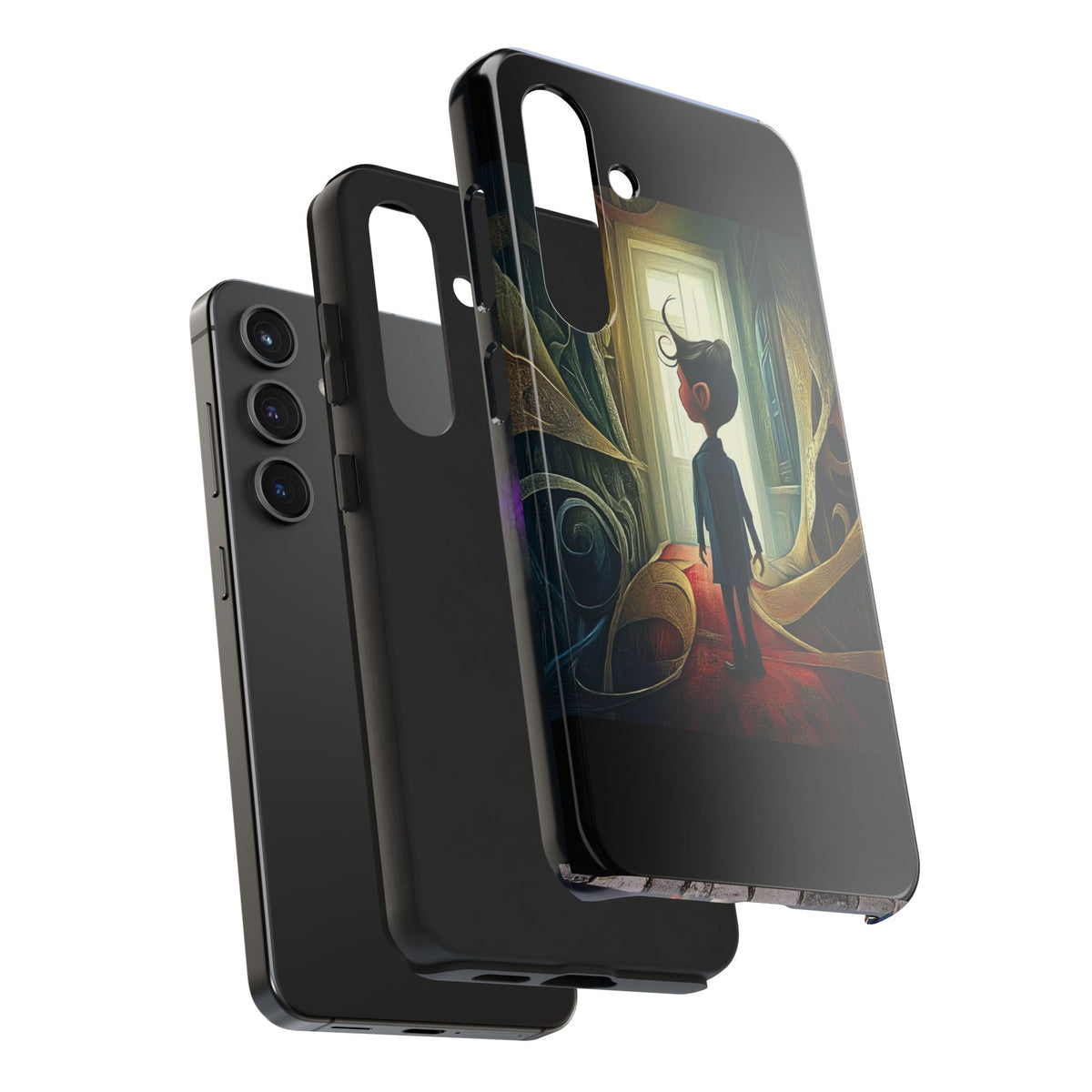 Fundas Premium MINUX para iPhone y Samsung Galaxy - Silent Corridor