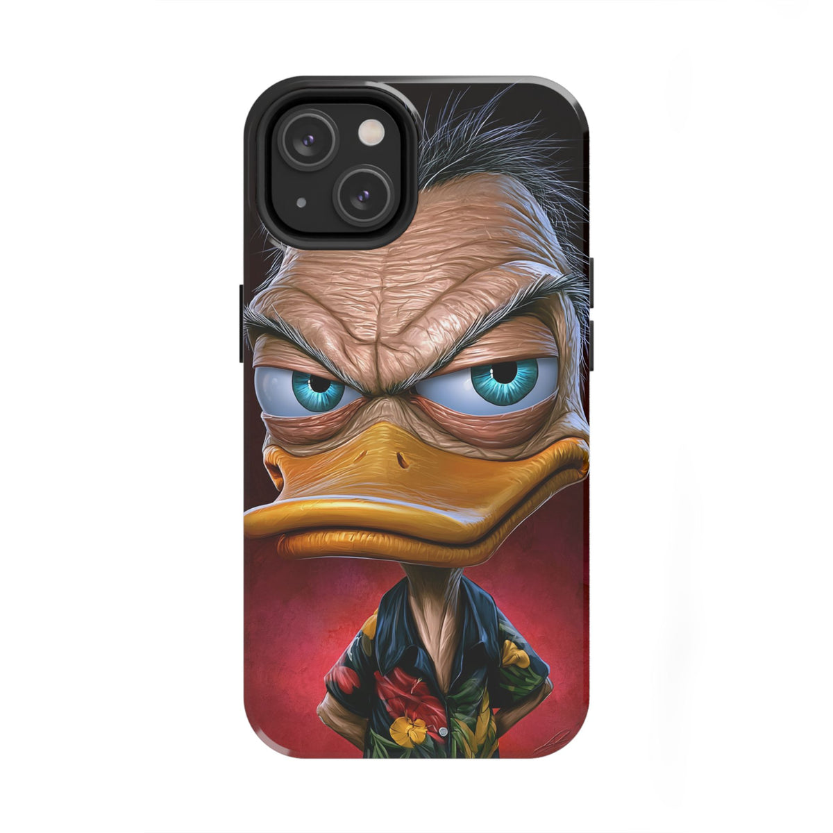 Funda Premium MINUX para iPhone y Samsung Galaxy - 3D Duck face
