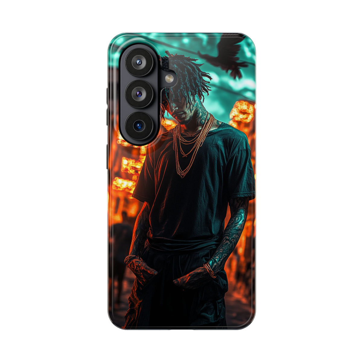 Funda Premium MINUX para iPhone y Samsung Galaxy - Cyber dreads