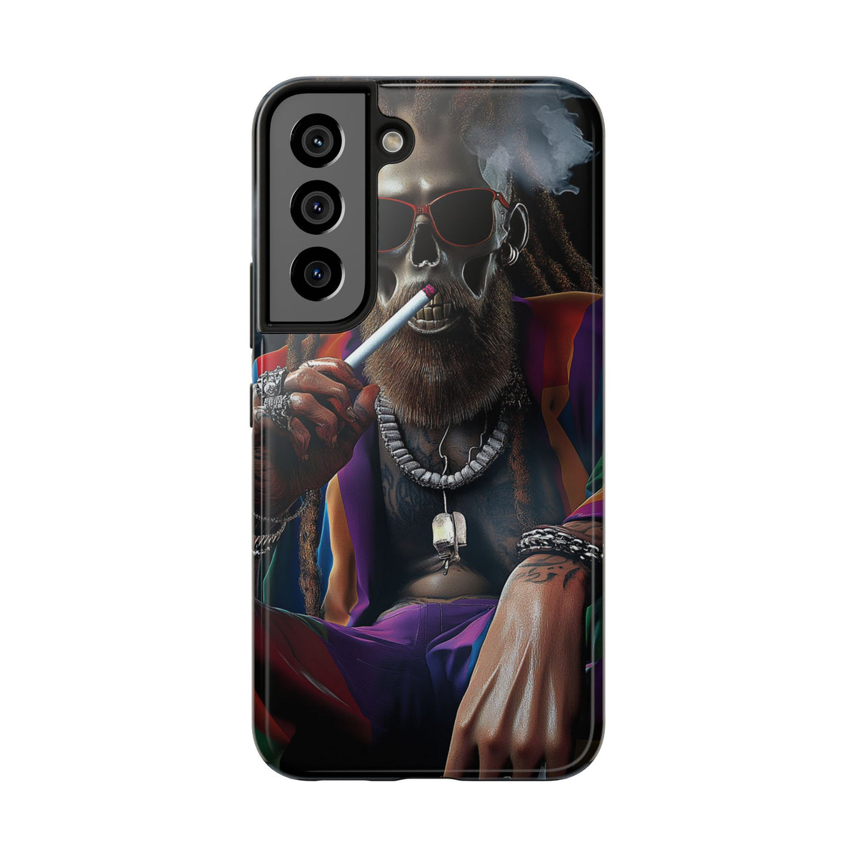 Funda Premium MINUX para iPhone y Samsung Galaxy - Dread Smoke
