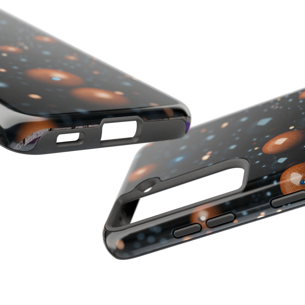Fundas Premium MINUX para iPhone y Samsung Galaxy - Copper Pearl Constellation