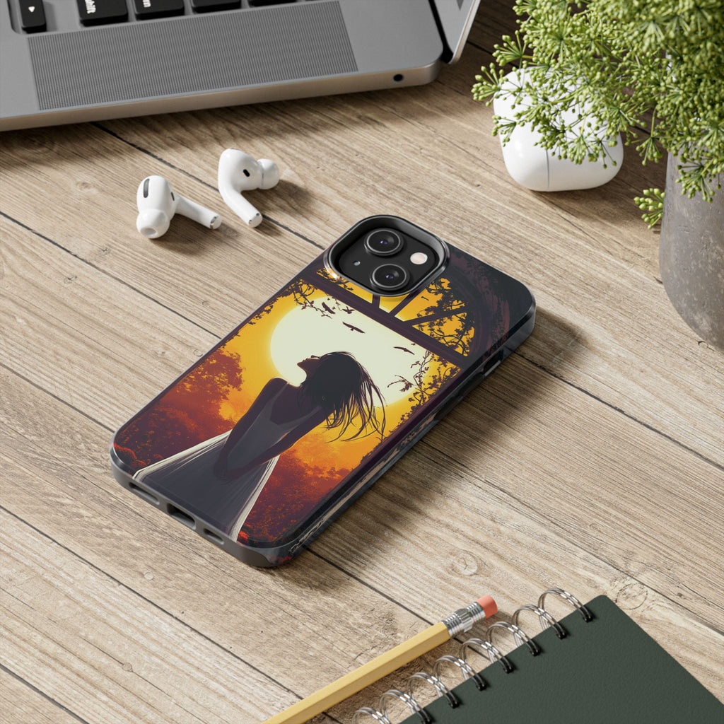Fundas Premium MINUX para iPhone y Samsung Galaxy - Autumn Window