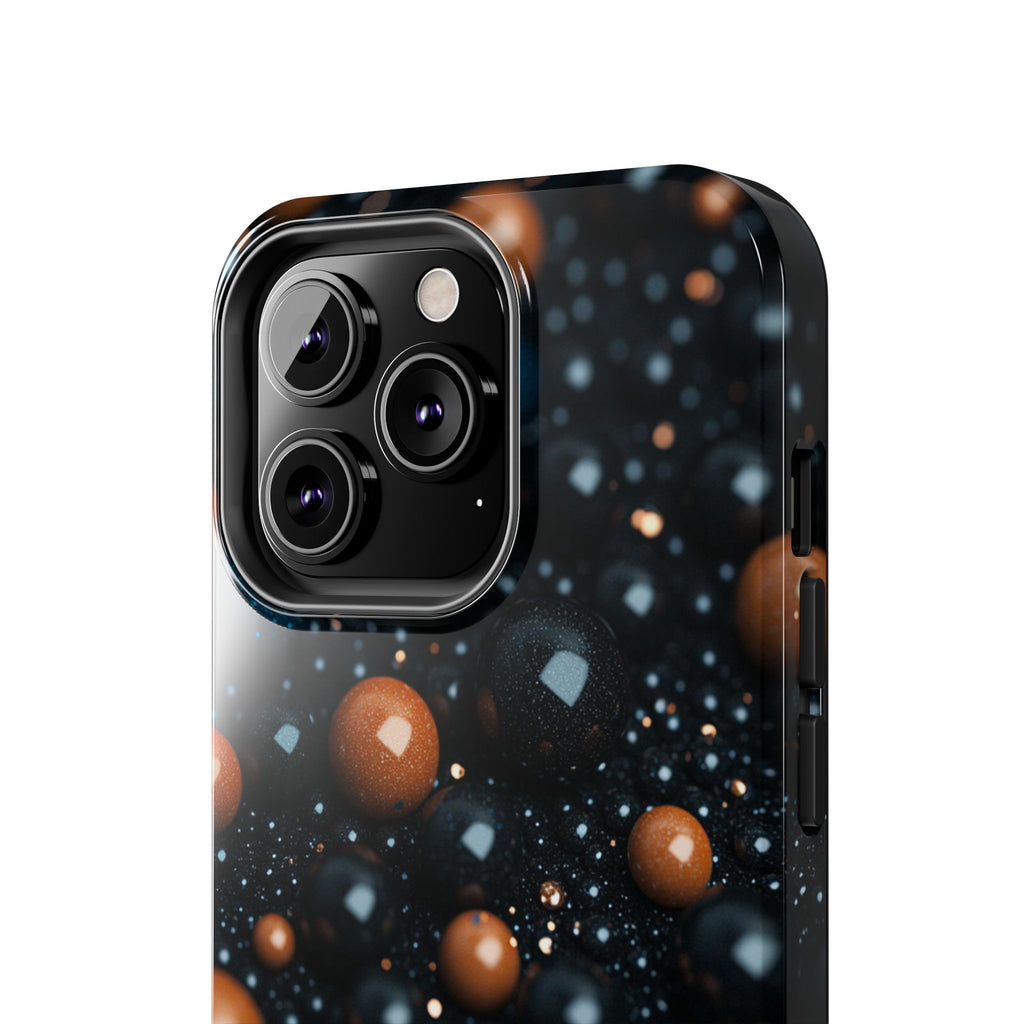 Fundas Premium MINUX para iPhone y Samsung Galaxy - Copper Pearl Constellation