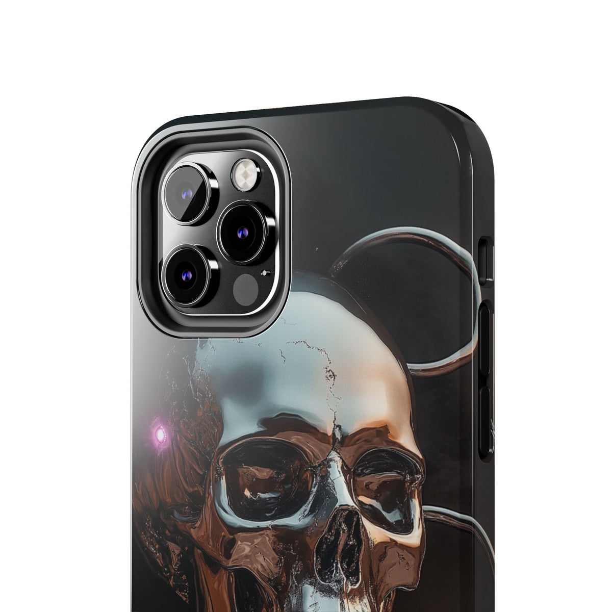 Funda Premium MINUX para iPhone y Samsung Galaxy - Iron Skull 002