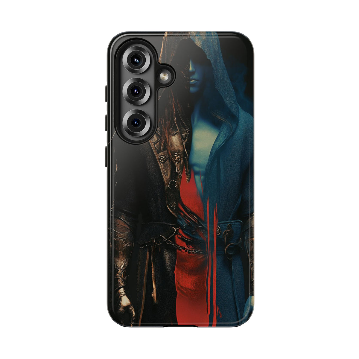 Fundas Premium MINUX para iPhone y Samsung Galaxy - Hooded Midnight Figure