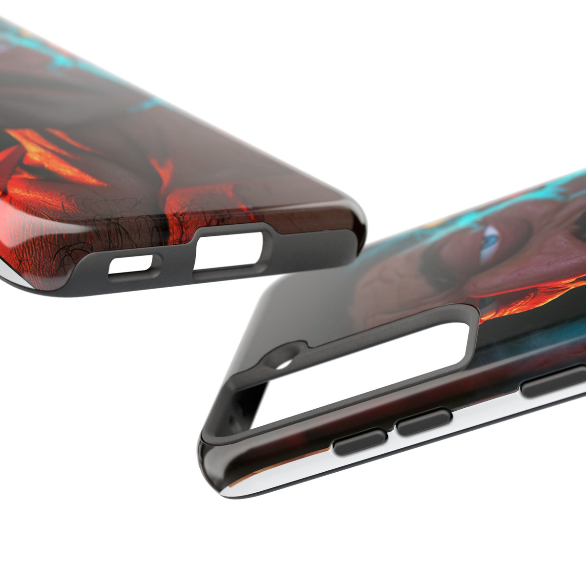 Funda Premium MINUX para iPhone y Samsung Galaxy - 3D Mustache Man 001