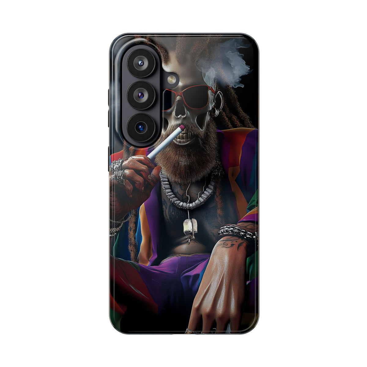Funda Premium MINUX para iPhone y Samsung Galaxy - Dread Smoke