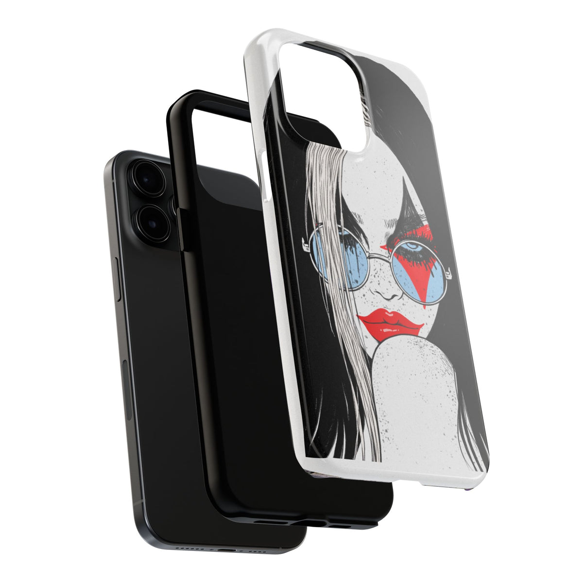 Fundas Premium MINUX para iPhone y Samsung Galaxy - Split Face Muse