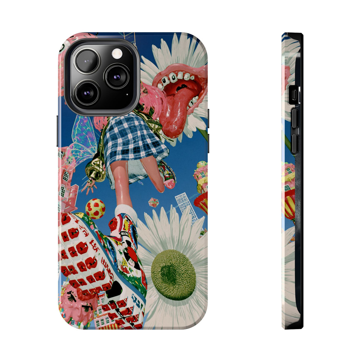 Fundas Premium MINUX para iPhone y Samsung Galaxy - Pink Ocean Wanderer