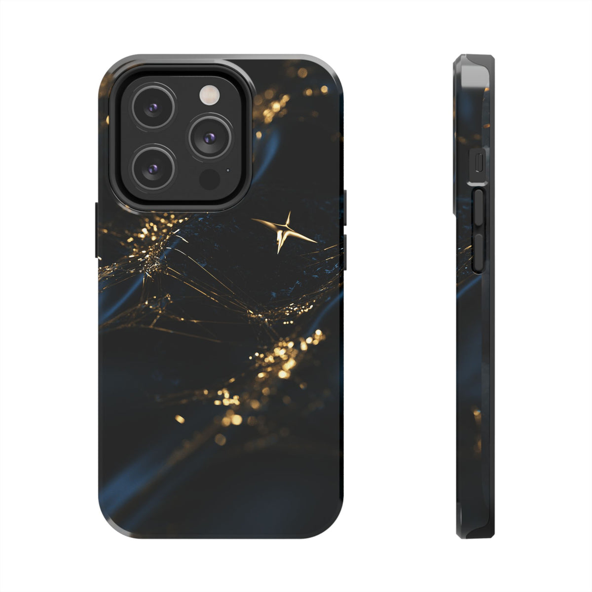 Funda Premium MINUX para iPhone y Samsung Galaxy - Gold Dust