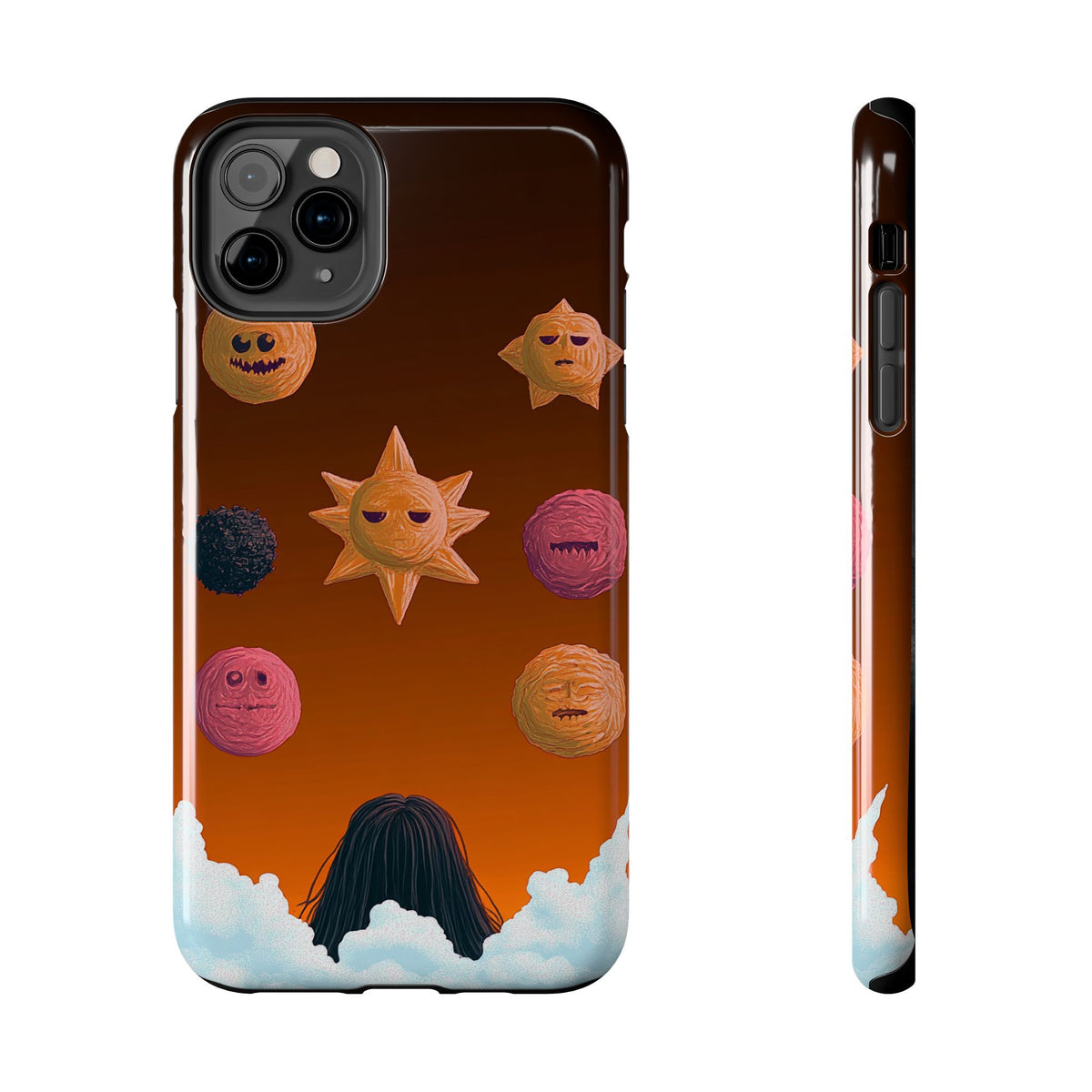Fundas Premium MINUX para iPhone y Samsung Galaxy - Celestial Shapes