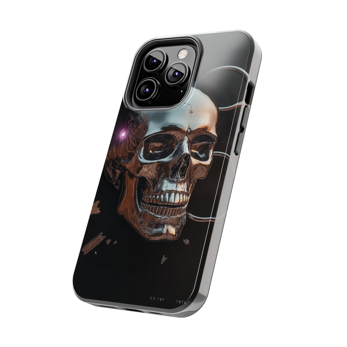 Funda Premium MINUX para iPhone y Samsung Galaxy - Iron Skull 002