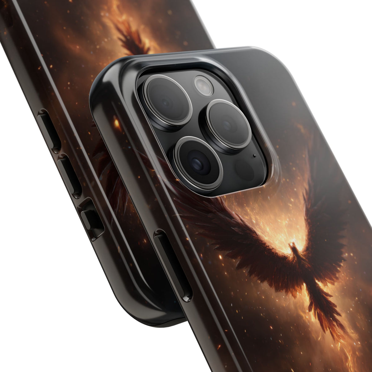 Funda Premium MINUX para iPhone y Samsung Galaxy - Phoenix Rise