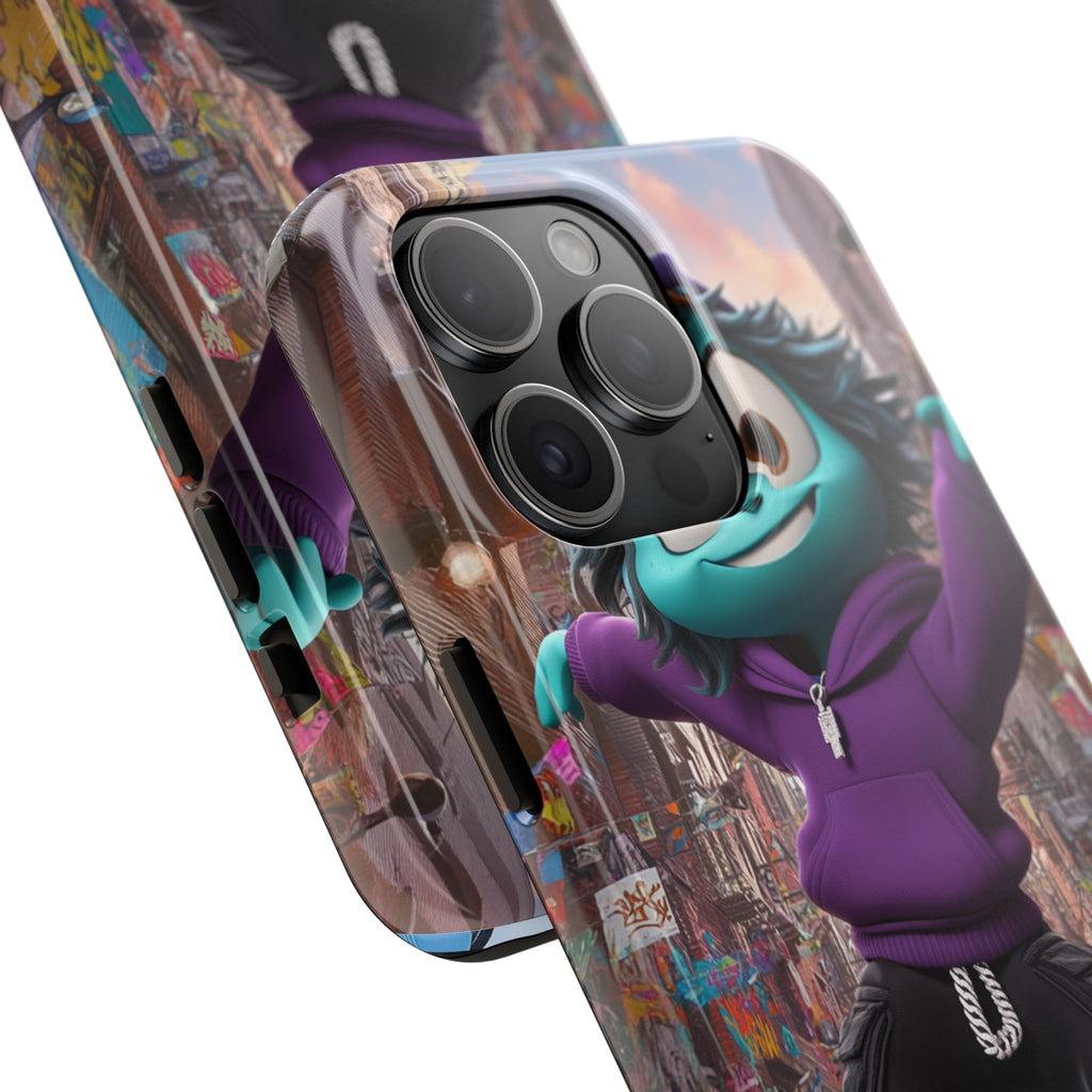 Funda Premium MINUX para iPhone y Samsung Galaxy - Alien Boy 002