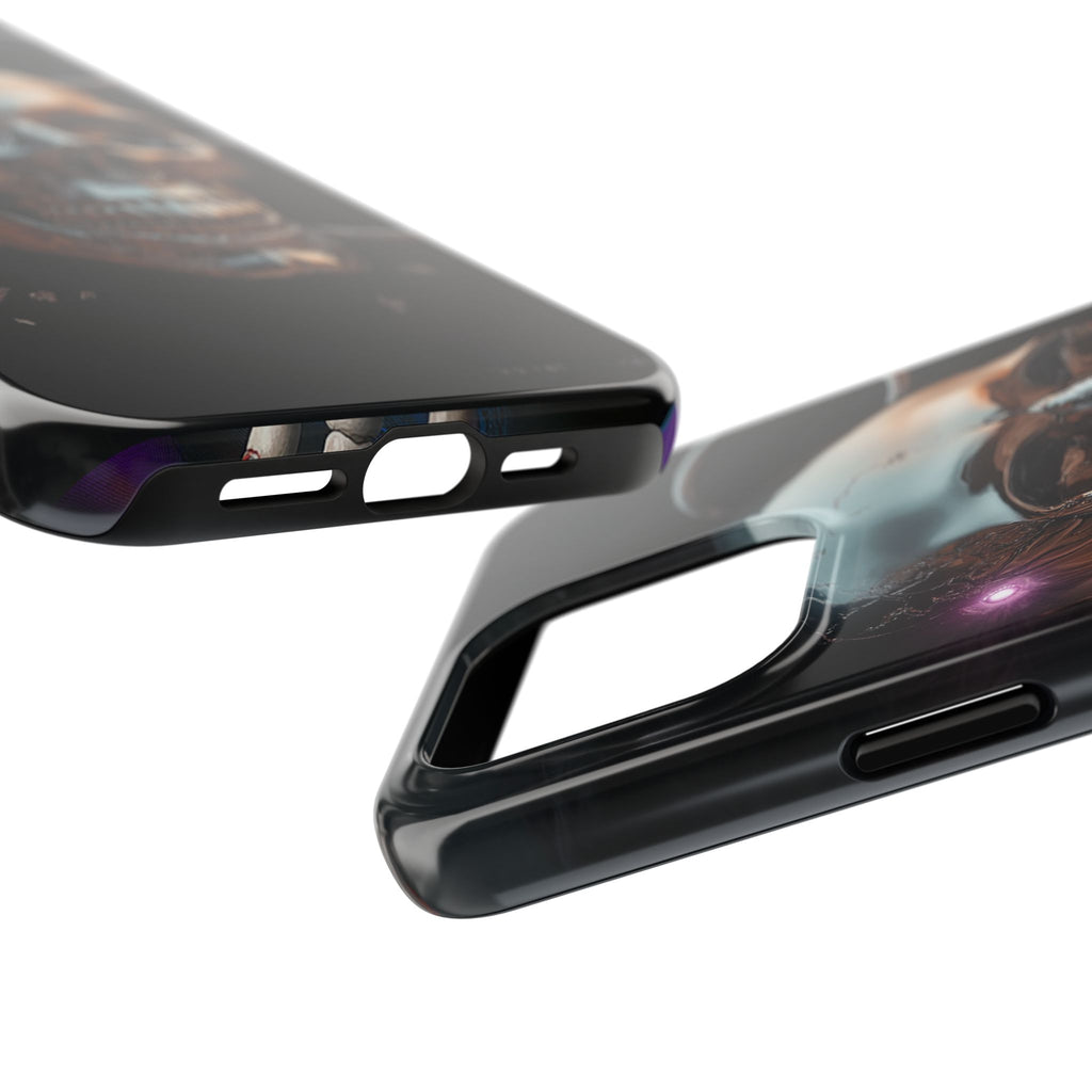 Funda Premium MINUX para iPhone y Samsung Galaxy - Iron Skull 002