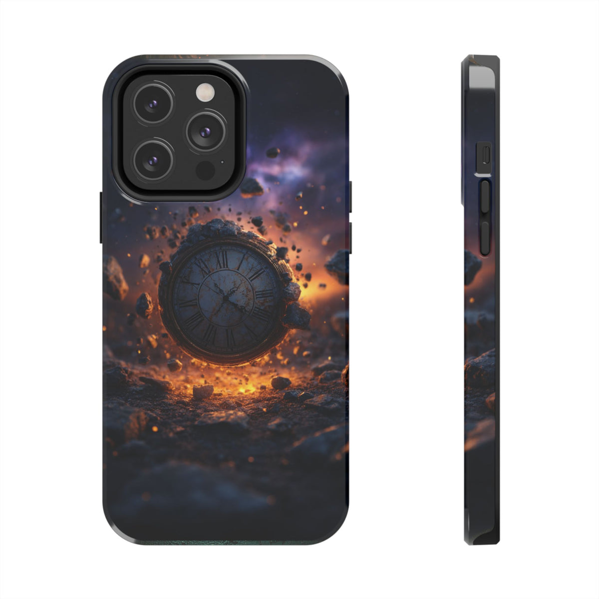 Funda Premium MINUX para iPhone y Samsung Galaxy - Clock