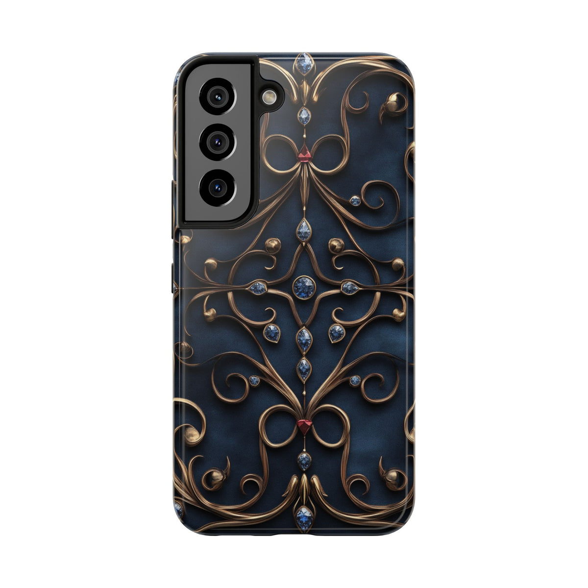 Fundas Premium MINUX para iPhone y Samsung Galaxy - Royal Gold Filigree