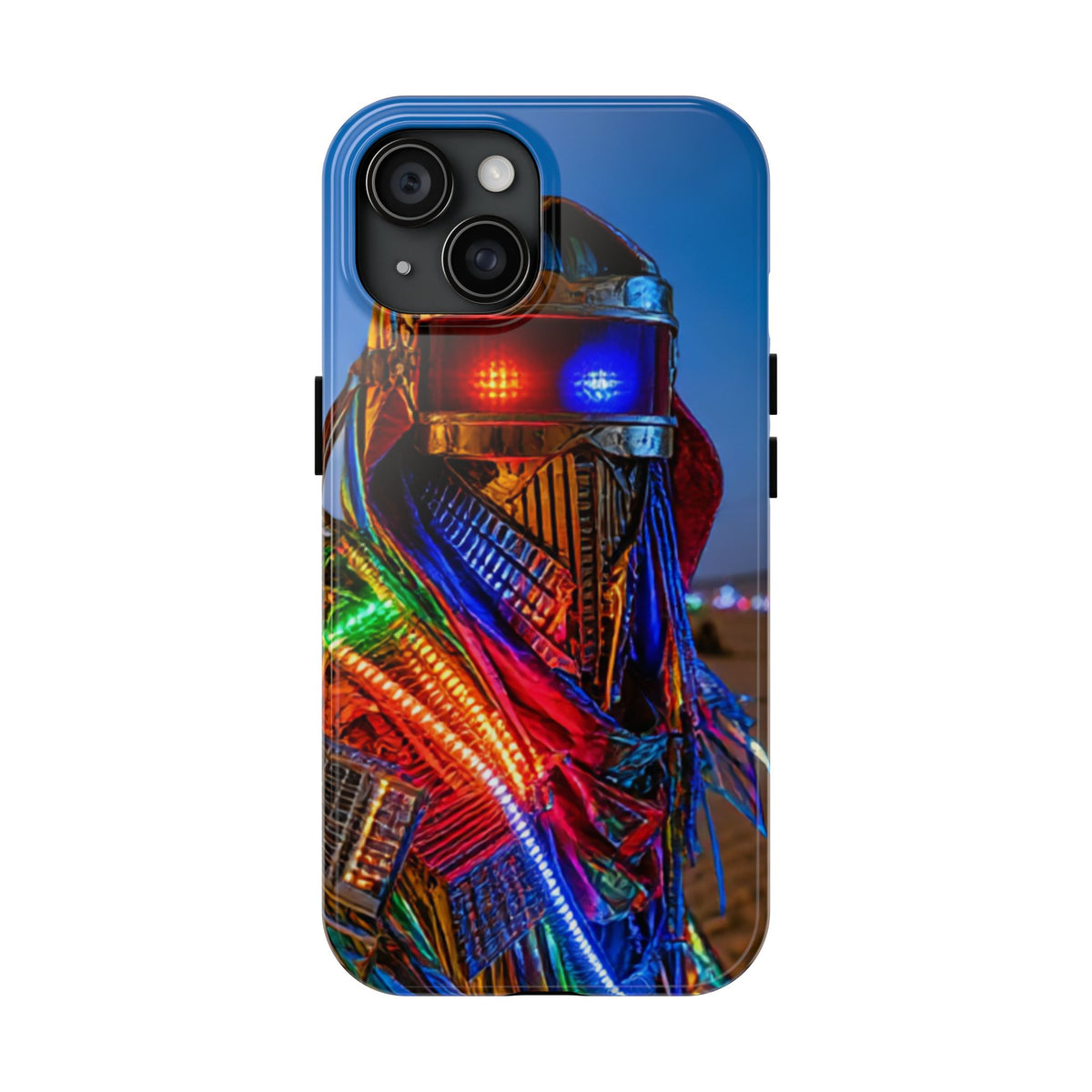 Funda Premium MINUX para iPhone y Samsung Galaxy - Cyberpunk Rave 001
