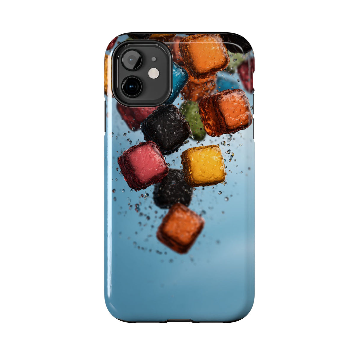 Funda Premium MINUX para iPhone y Samsung Galaxy - Colored cube
