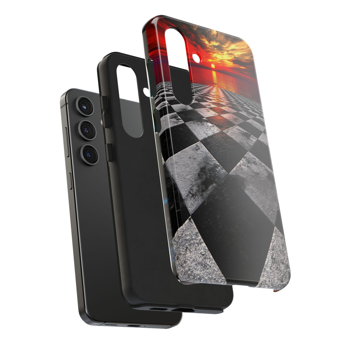 Premium case MINUX - Chess floor