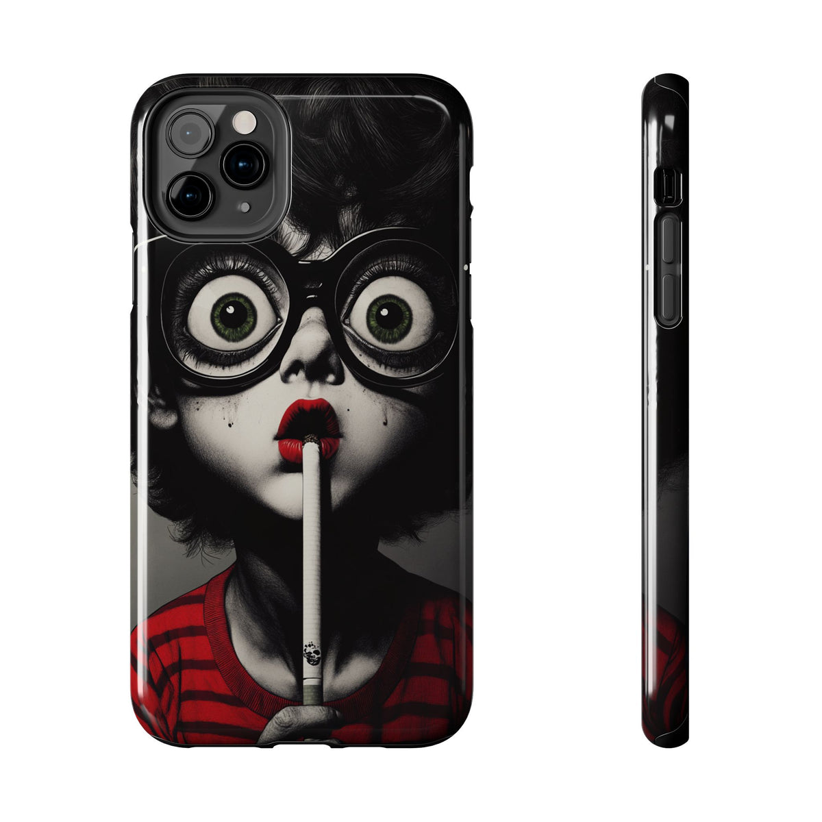 Fundas Premium MINUX para iPhone y Samsung Galaxy - Strange Little Smoker