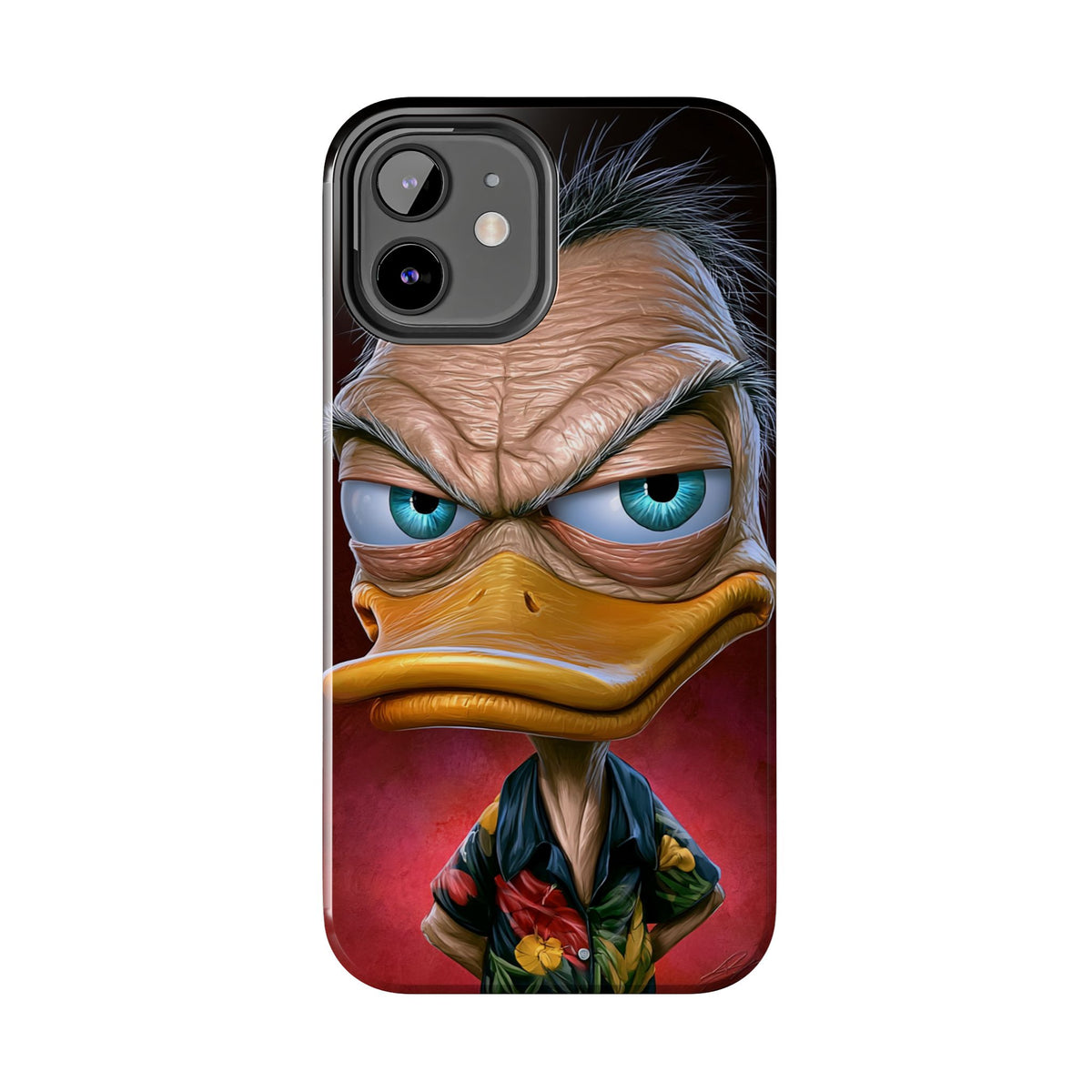 Funda Premium MINUX para iPhone y Samsung Galaxy - 3D Duck face
