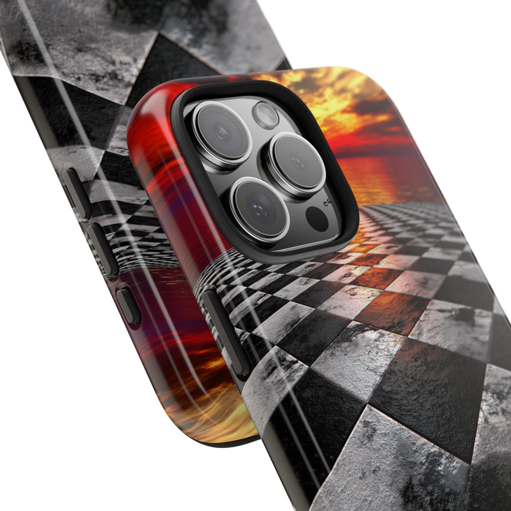 Premium case MINUX - Chess floor