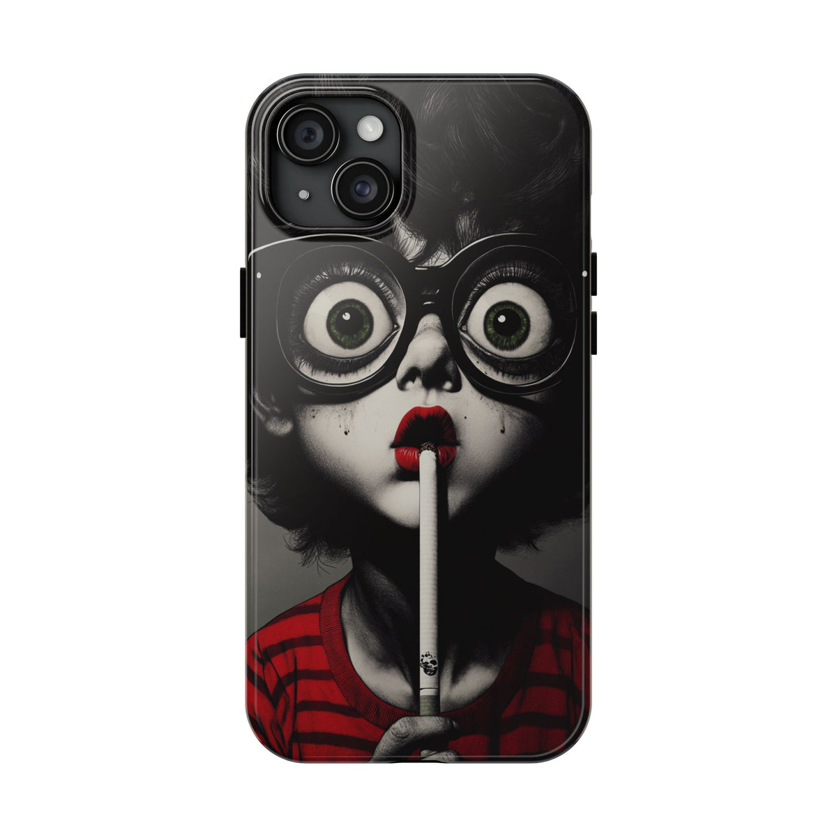 Fundas Premium MINUX para iPhone y Samsung Galaxy - Strange Little Smoker