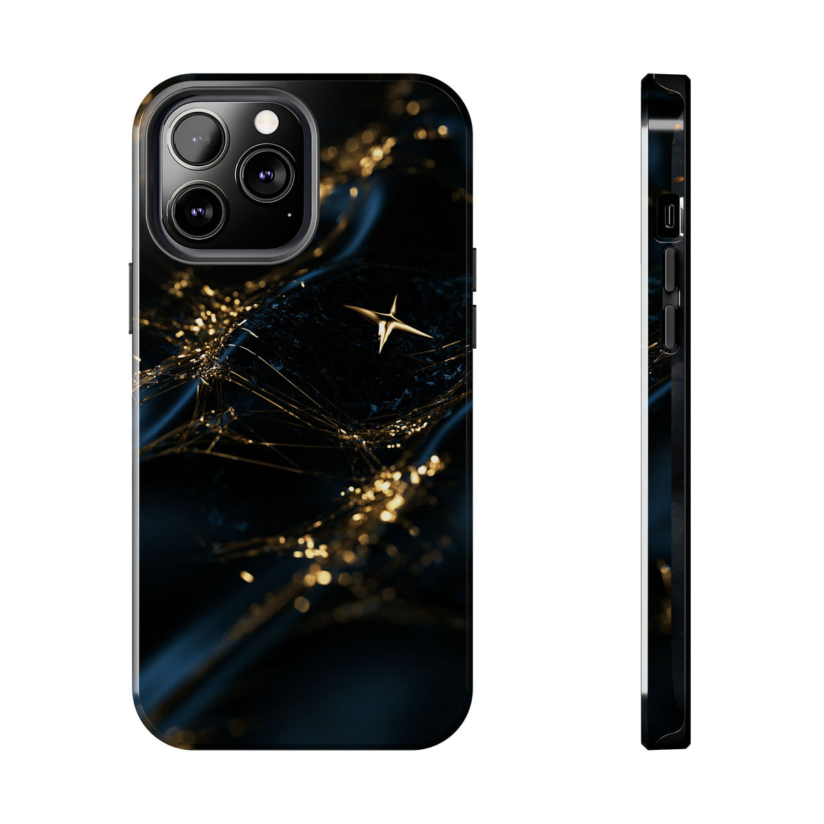 Funda Premium MINUX para iPhone y Samsung Galaxy - Gold Dust