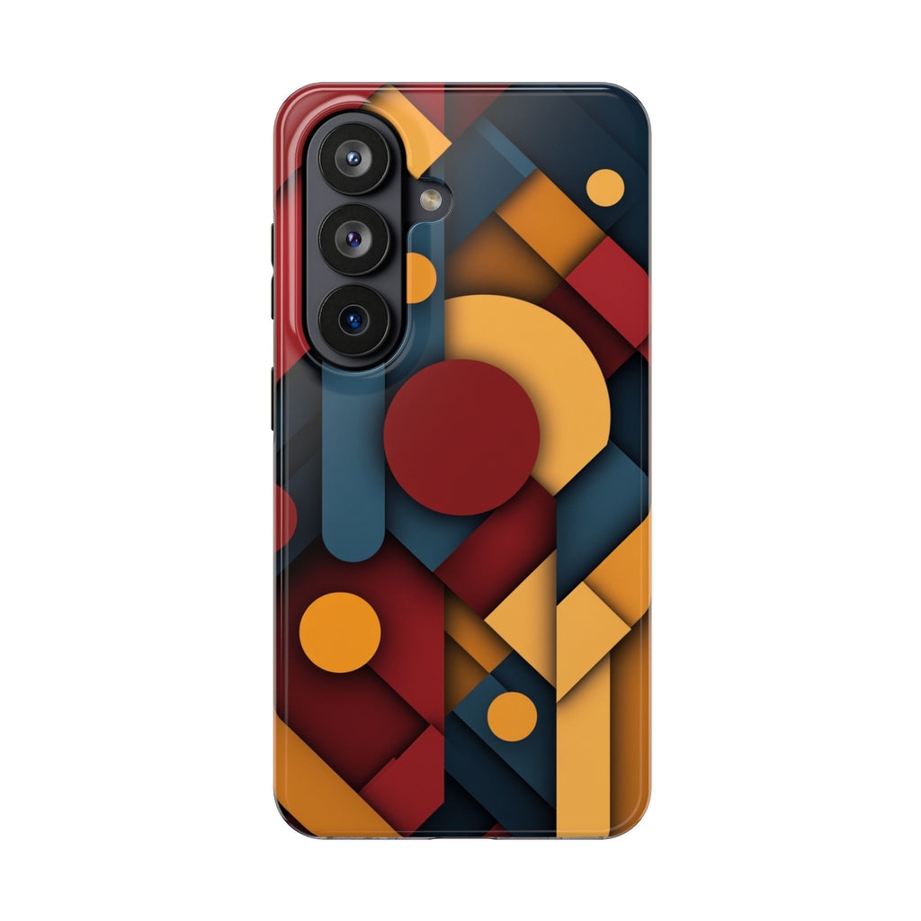 Fundas Premium MINUX para iPhone y Samsung Galaxy - Geometric Pulse