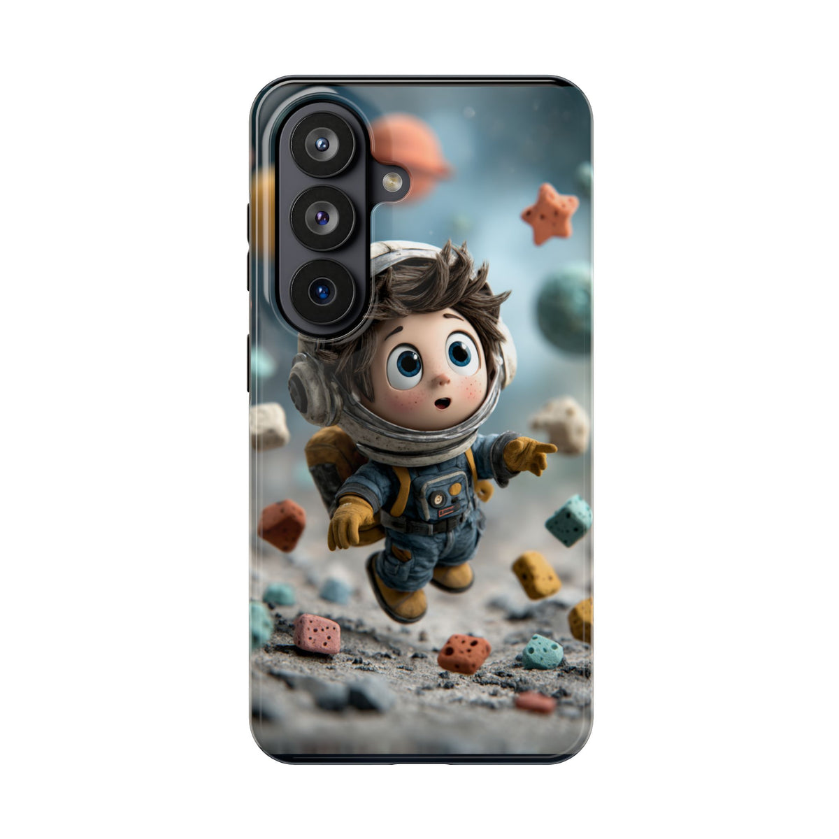 Funda Premium MINUX para iPhone y Samsung Galaxy - Astronaut child