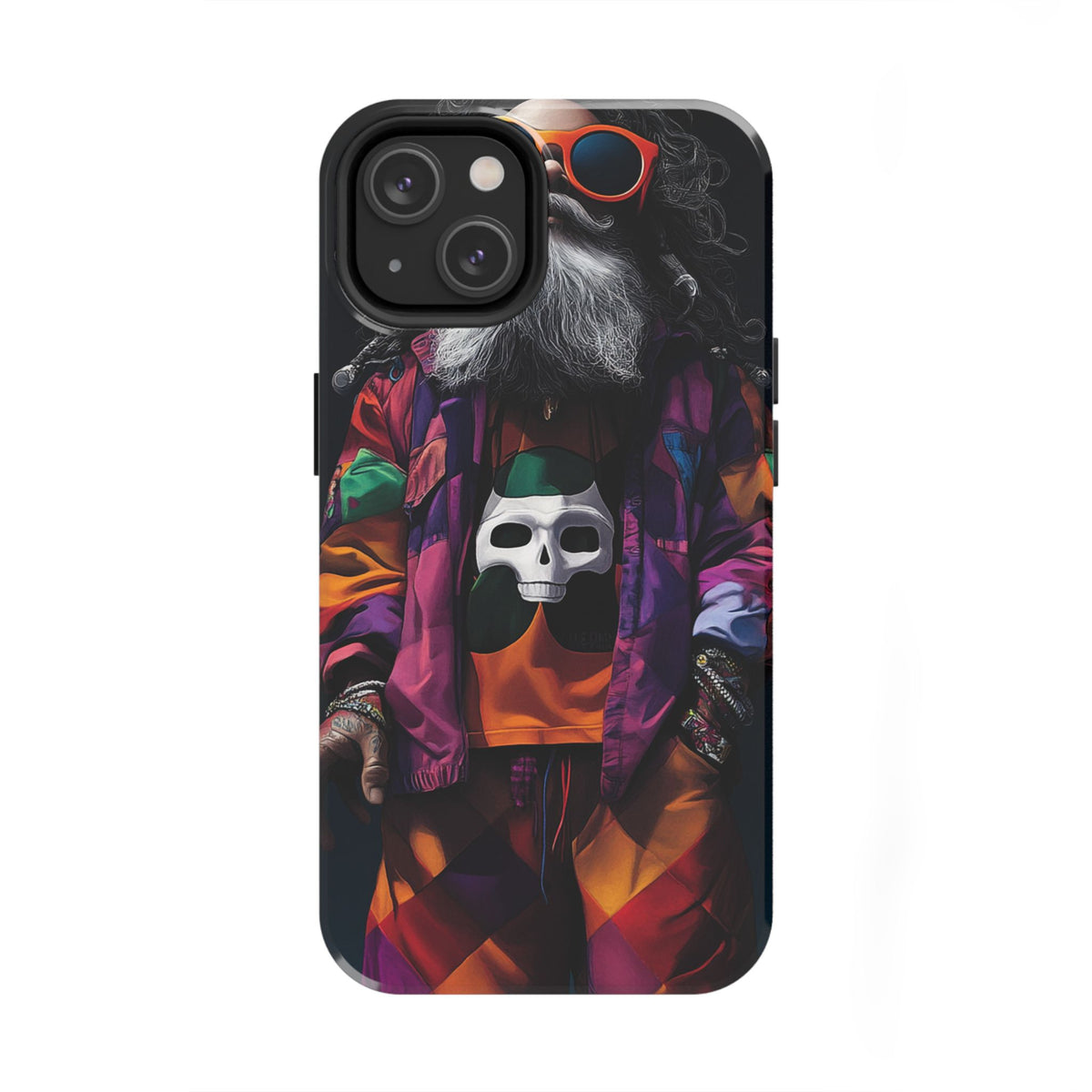 Funda Premium MINUX para iPhone y Samsung Galaxy - Retro Shaman