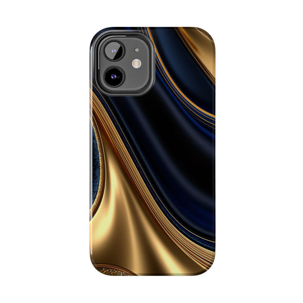 Funda Premium MINUX para iPhone y Samsung Galaxy - Liquid Gold