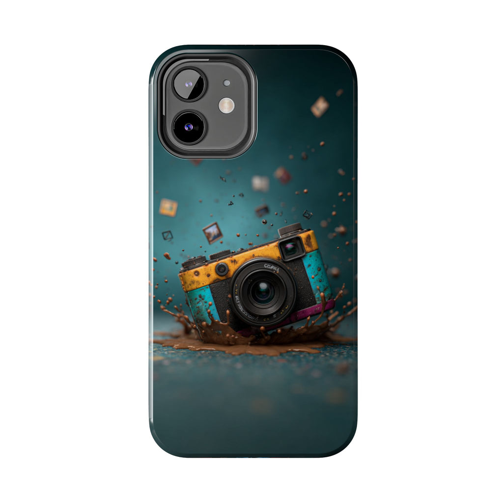 Funda Premium MINUX para iPhone y Samsung Galaxy - Color camera