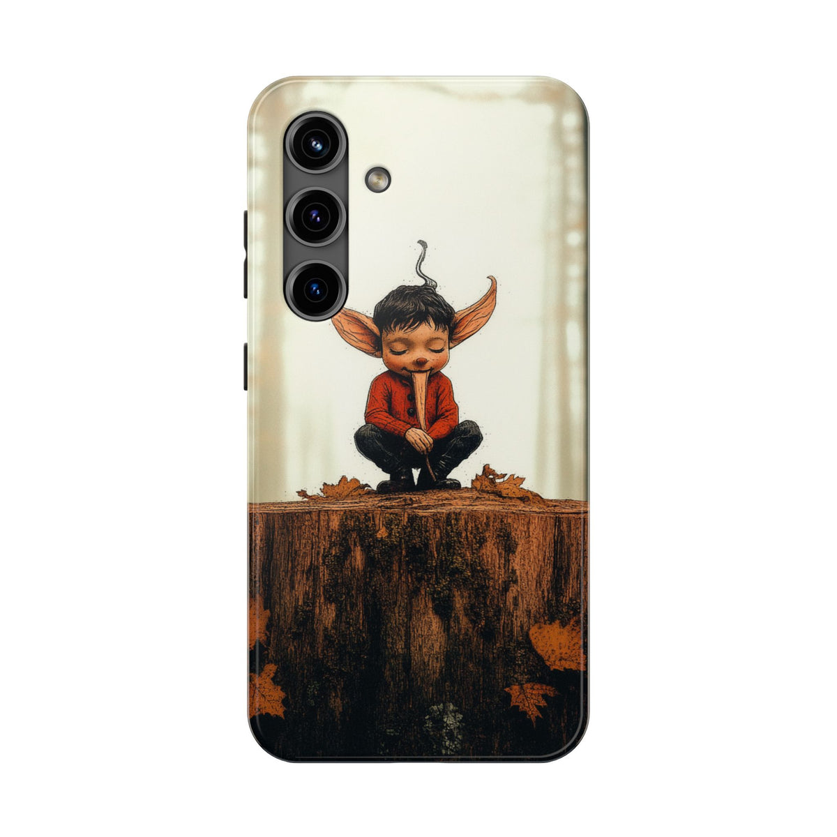 Fundas Premium MINUX para iPhone y Samsung Galaxy - Tiny Forest Guardian
