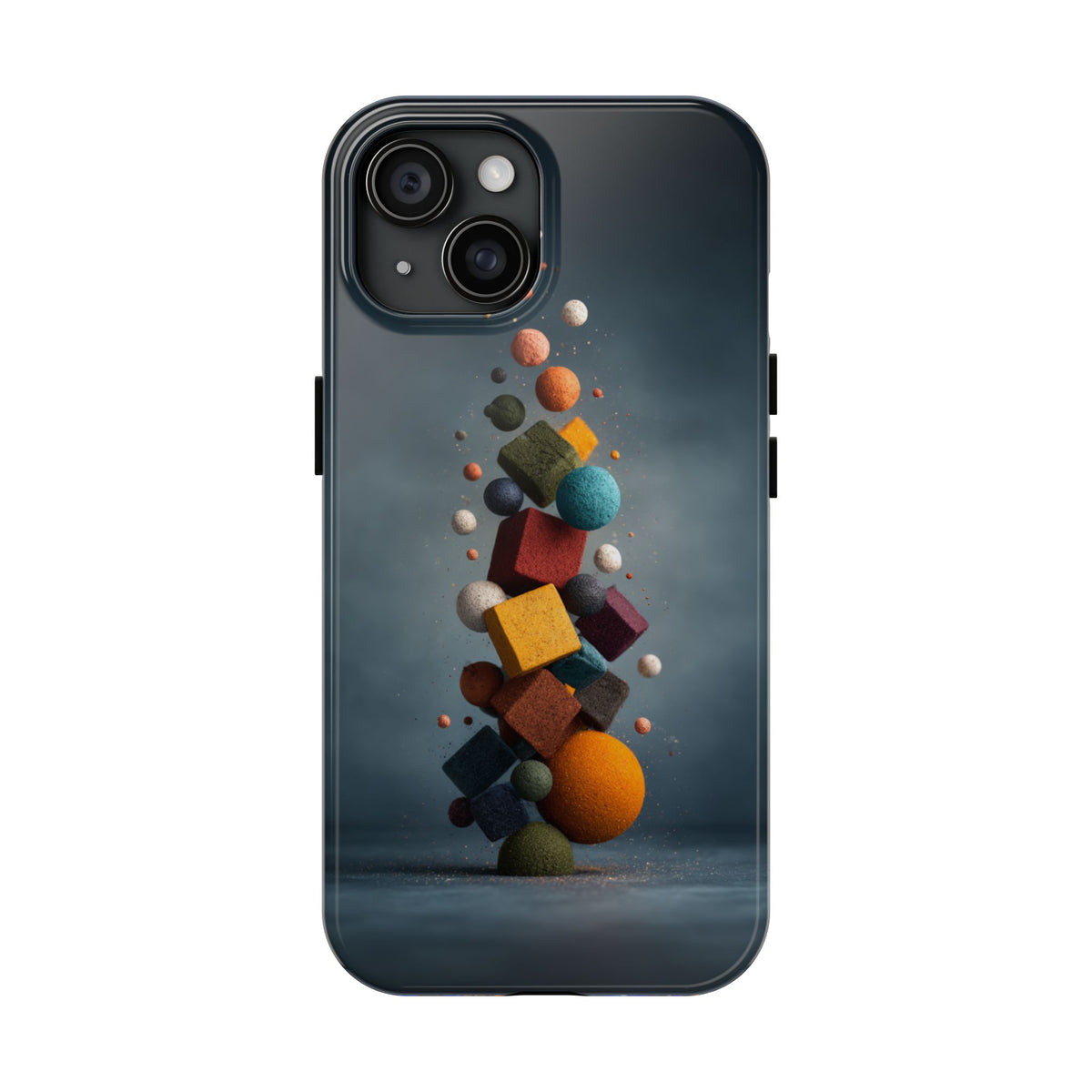 Funda Premium MINUX para iPhone y Samsung Galaxy - Color Shapes 001