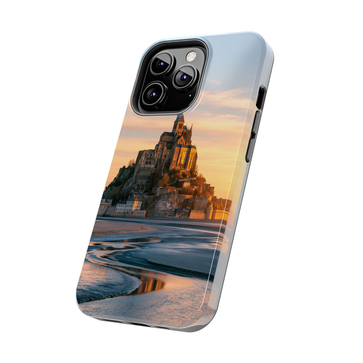 Funda Premium MINUX para iPhone y Samsung Galaxy - Mont Saint-Michel