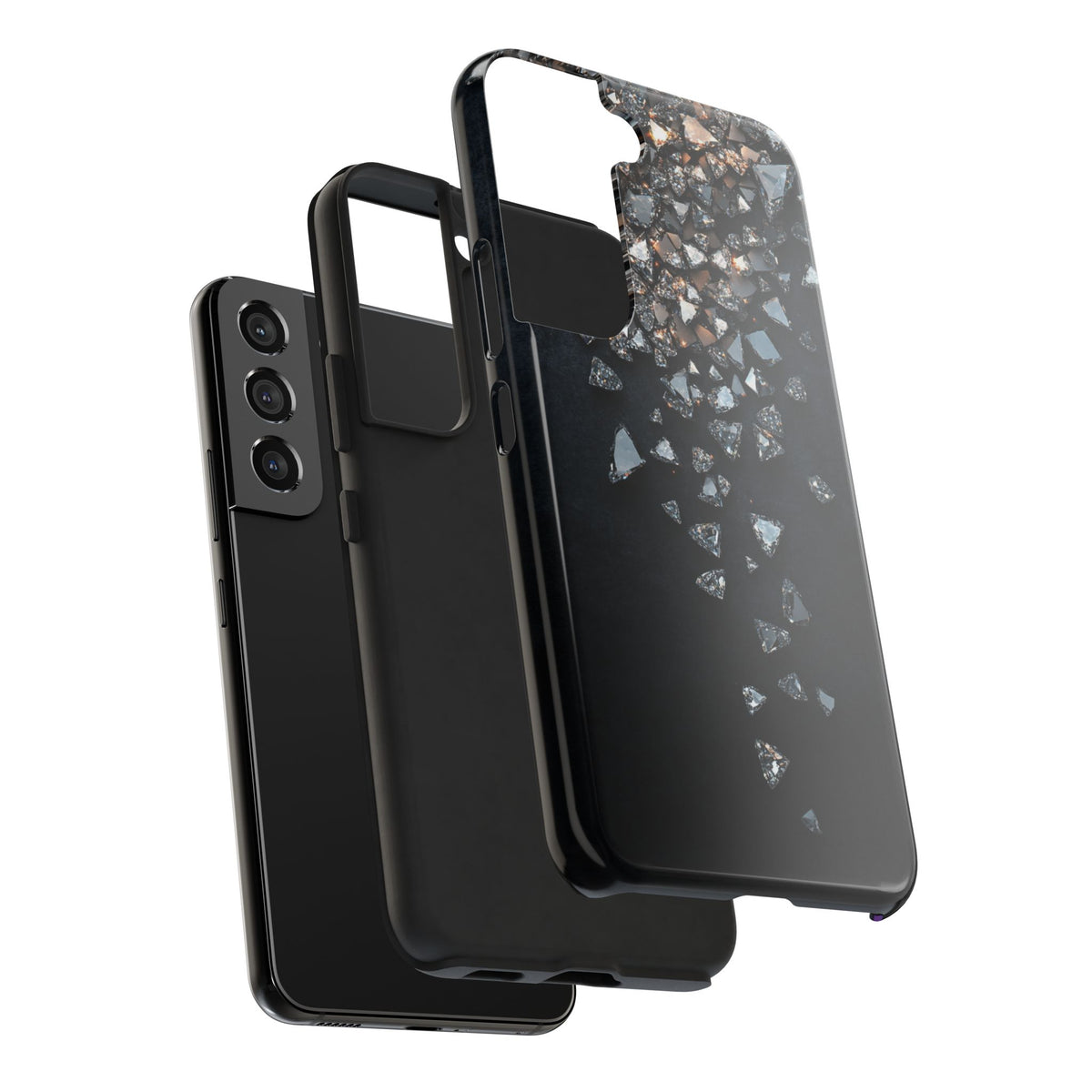 Funda premium  MINUX - Silver Shard Cascade