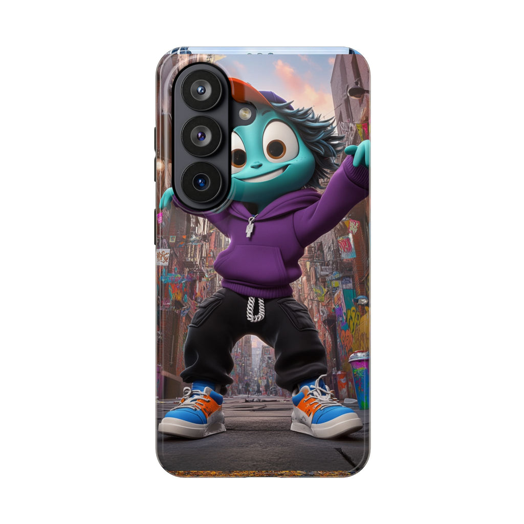 Funda Premium MINUX para iPhone y Samsung Galaxy - Alien Boy 002