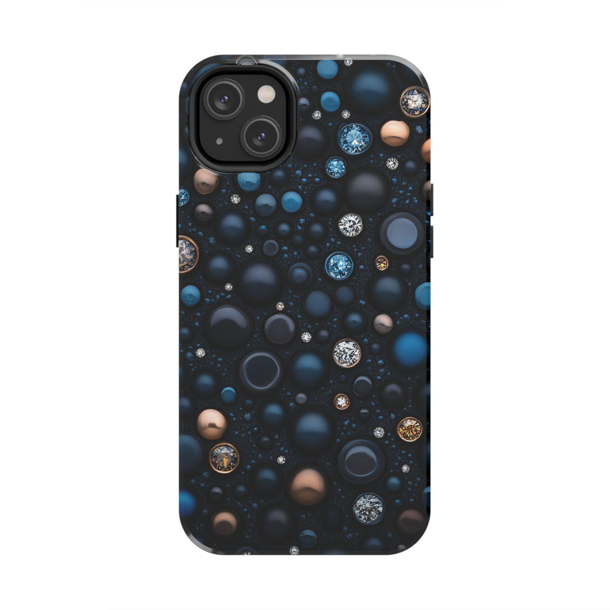 Fundas Premium MINUX para iPhone y Samsung Galaxy - Midnight Blue Pearl Mosaic