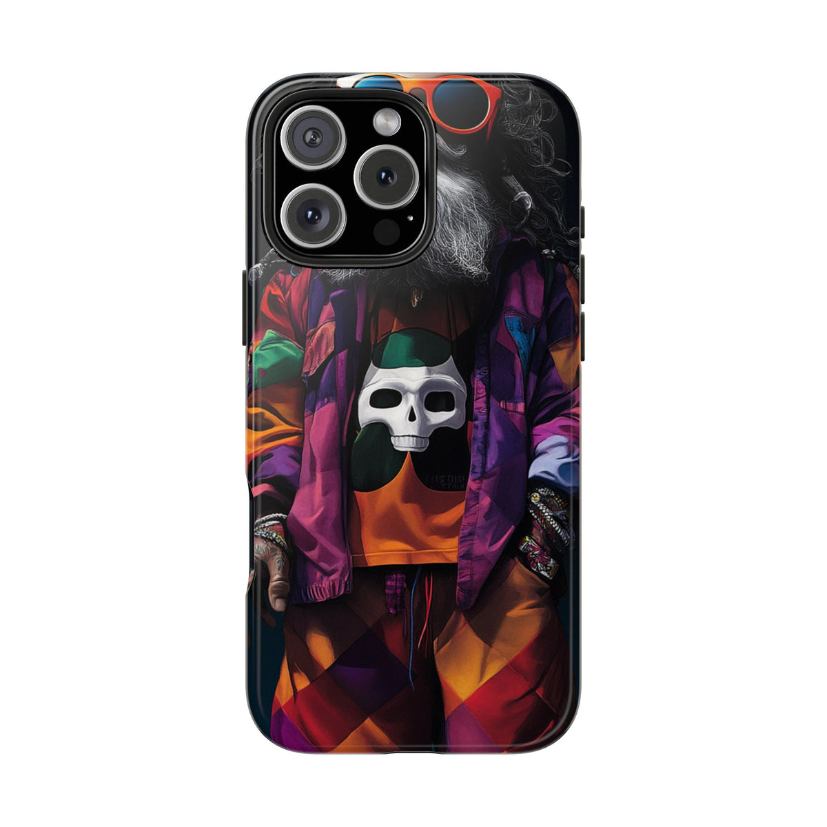 Funda Premium MINUX para iPhone y Samsung Galaxy - Retro Shaman