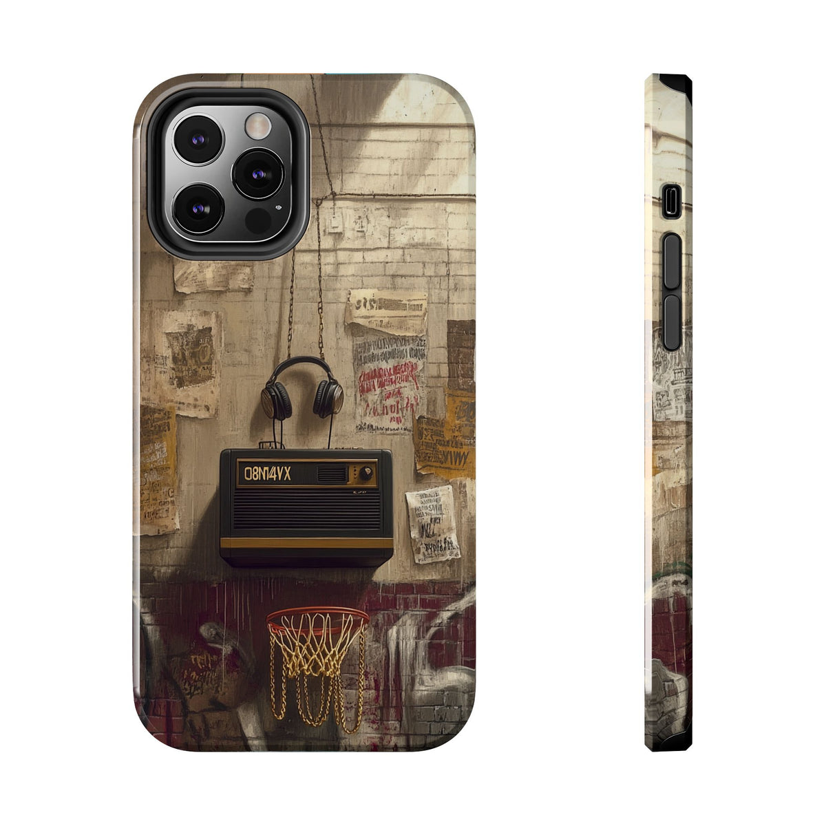 Funda Premium MINUX para iPhone y Samsung Galaxy - Street Radio 003