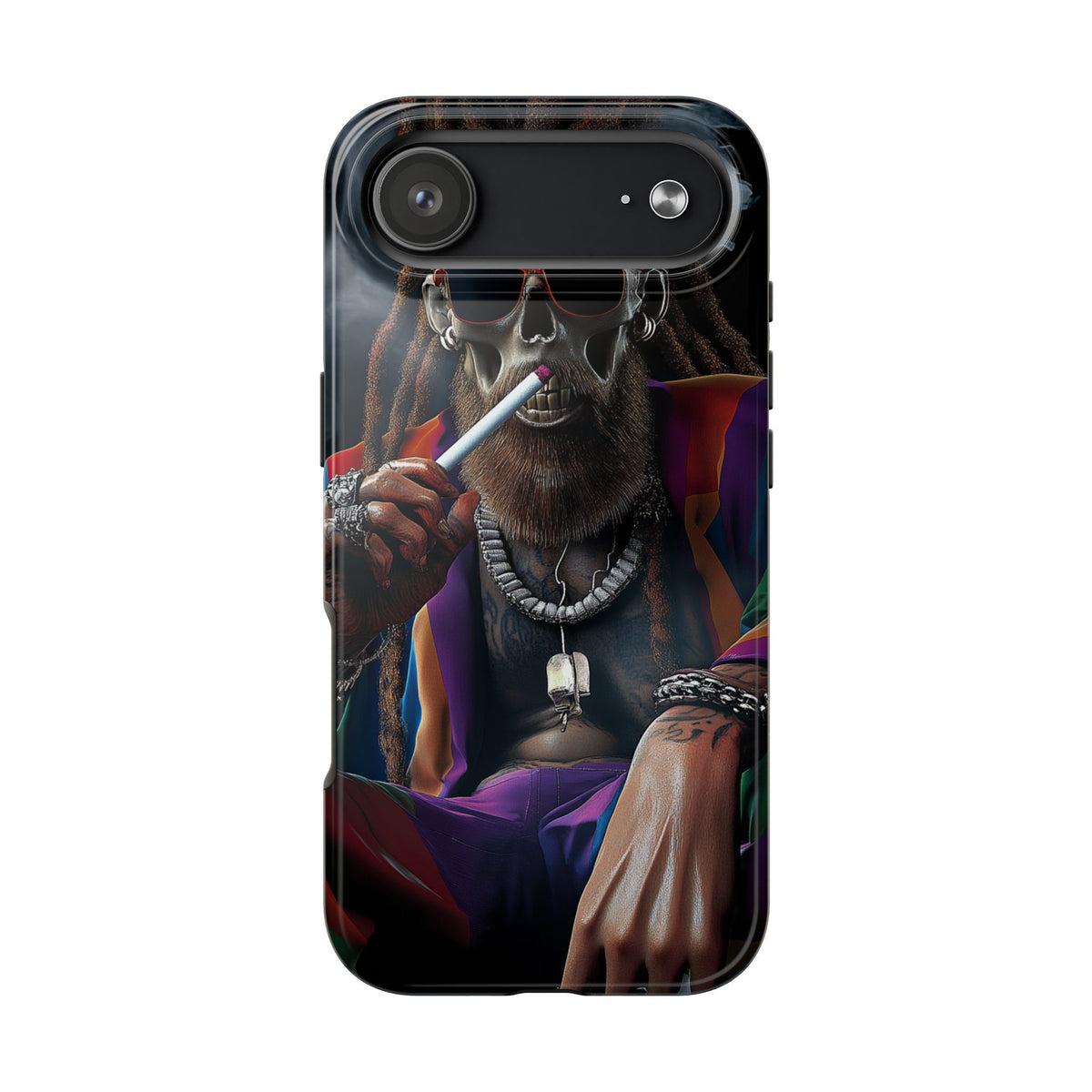 Funda Premium MINUX para iPhone y Samsung Galaxy - Dread Smoke