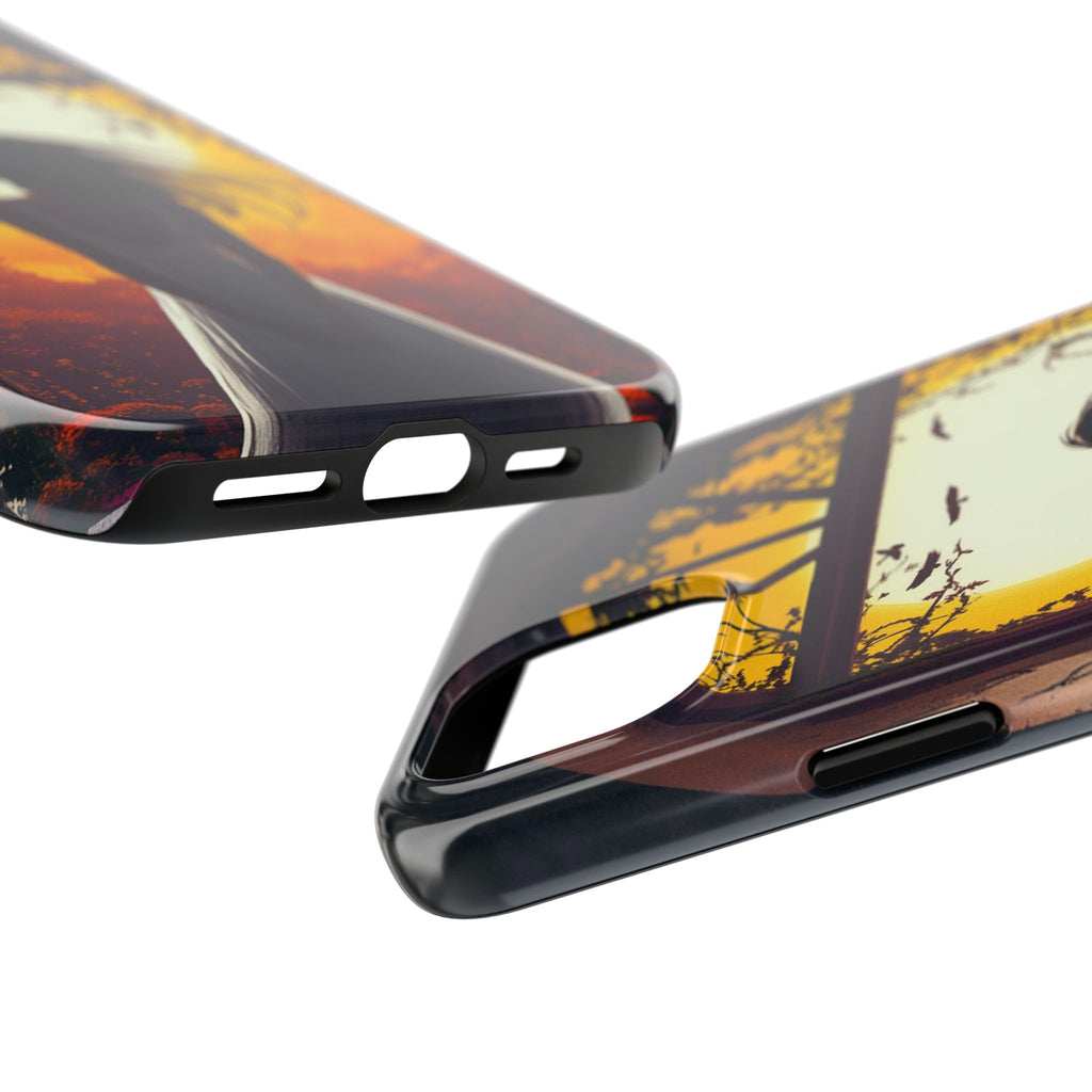 Fundas Premium MINUX para iPhone y Samsung Galaxy - Autumn Window