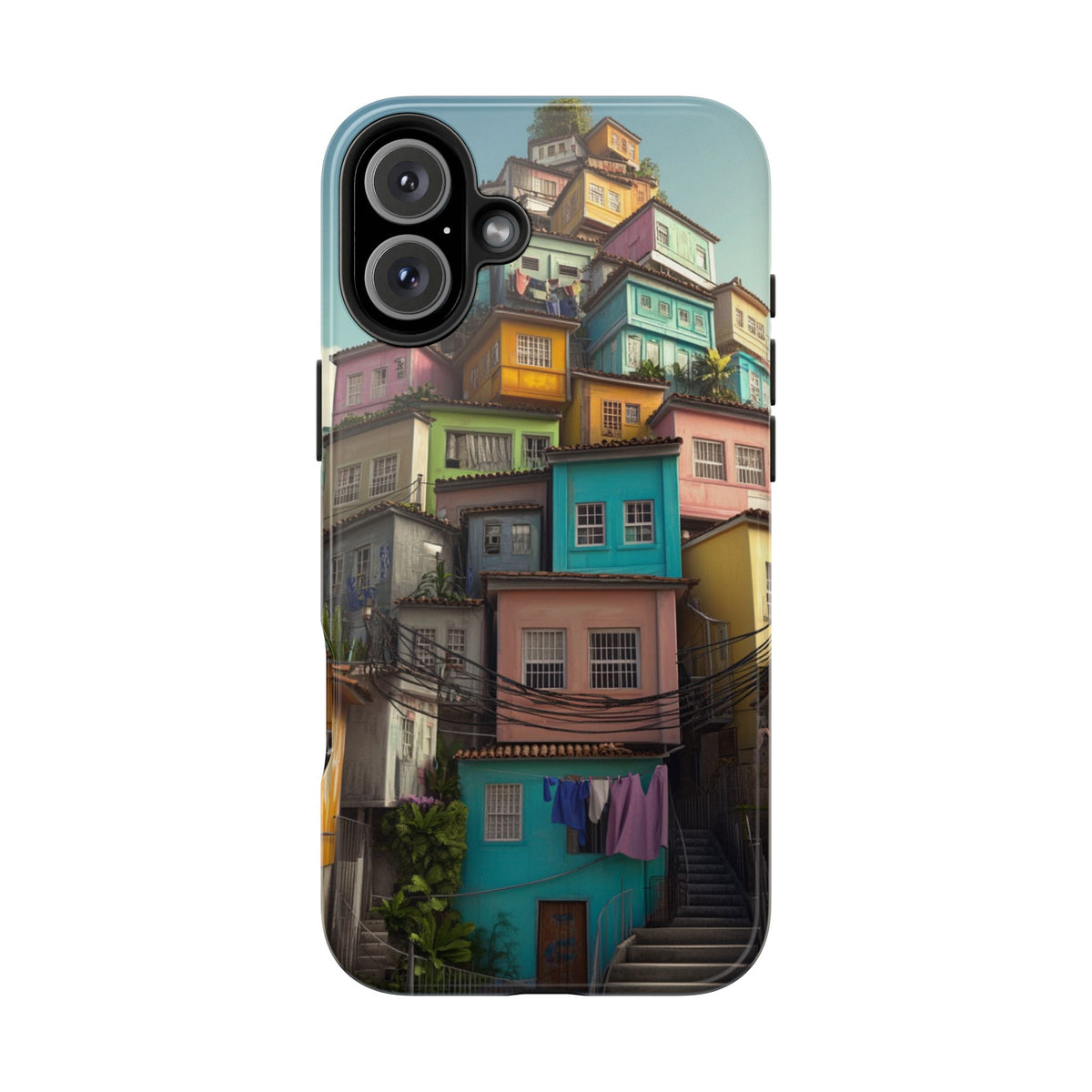 Funda Premium MINUX para iPhone y Samsung Galaxy - Favela 001