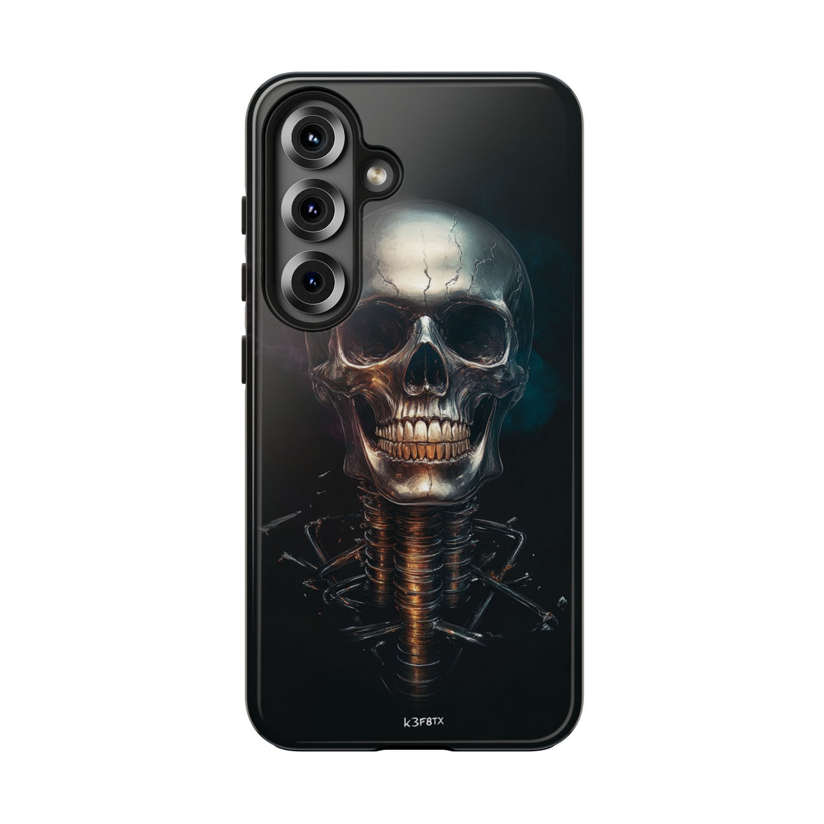 Funda Premium MINUX para iPhone y Samsung Galaxy - Iron Skull 001