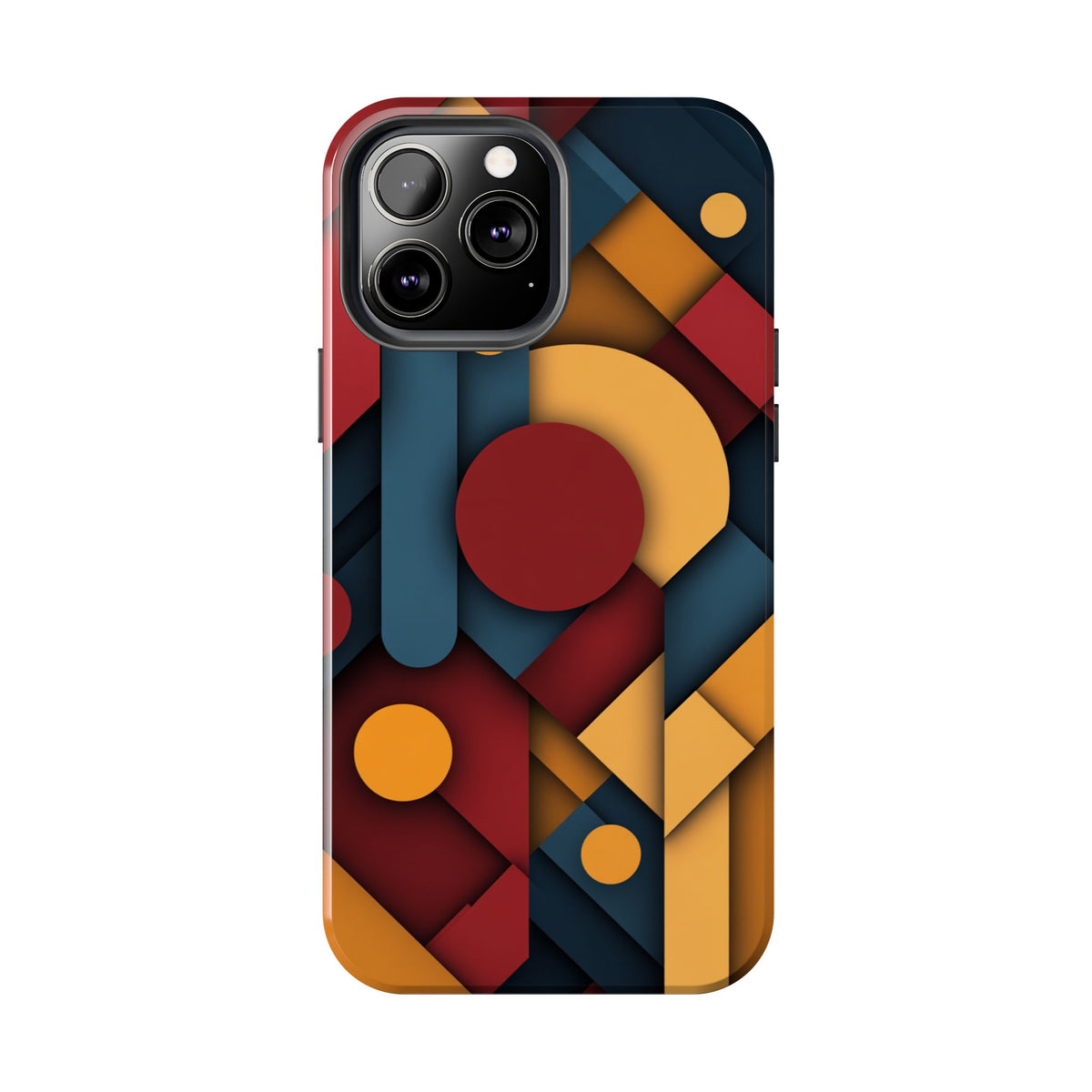Fundas Premium MINUX para iPhone y Samsung Galaxy - Geometric Pulse